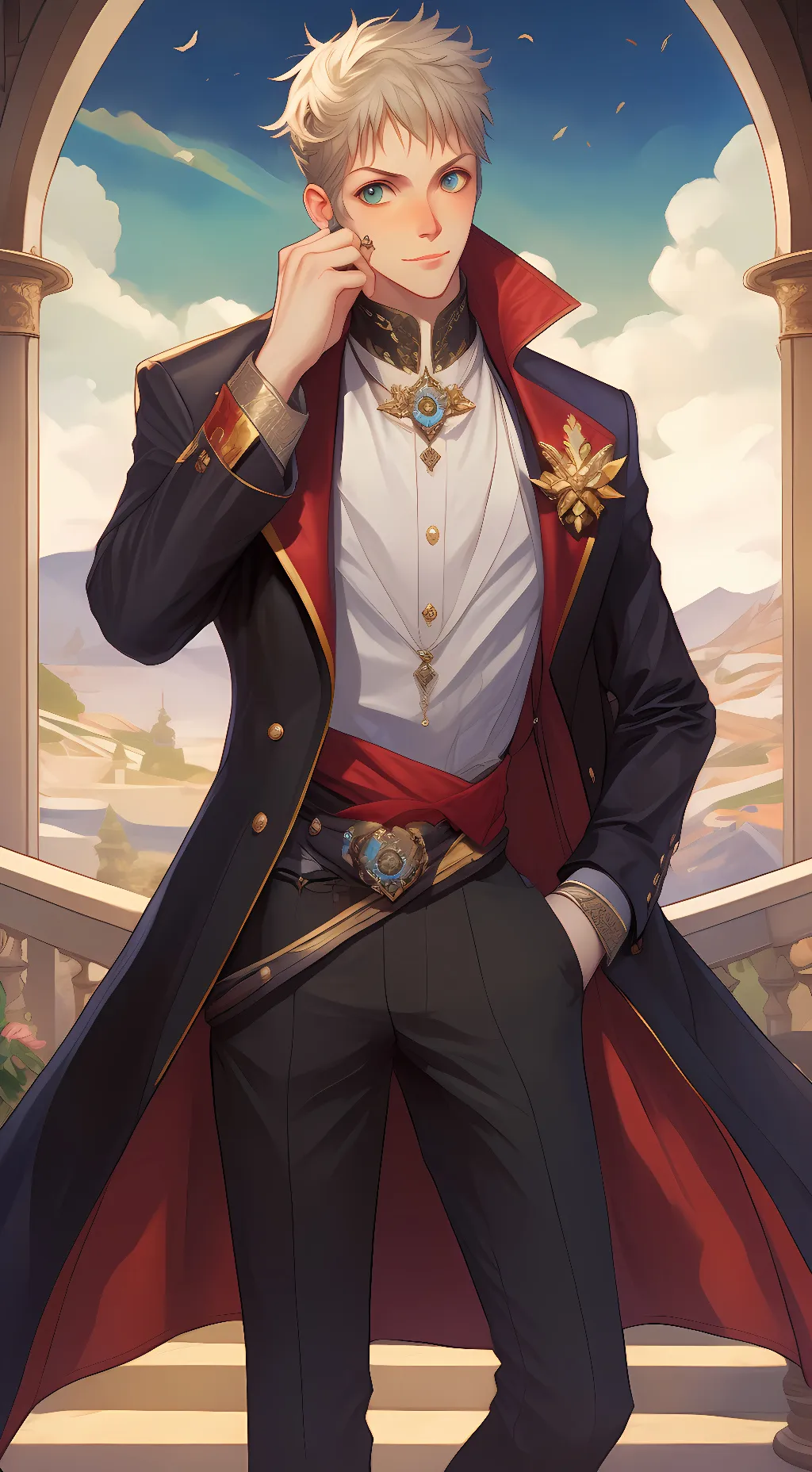 ai character: team 7 background