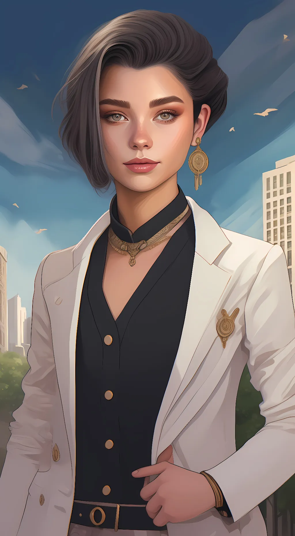 ai character: Mia background