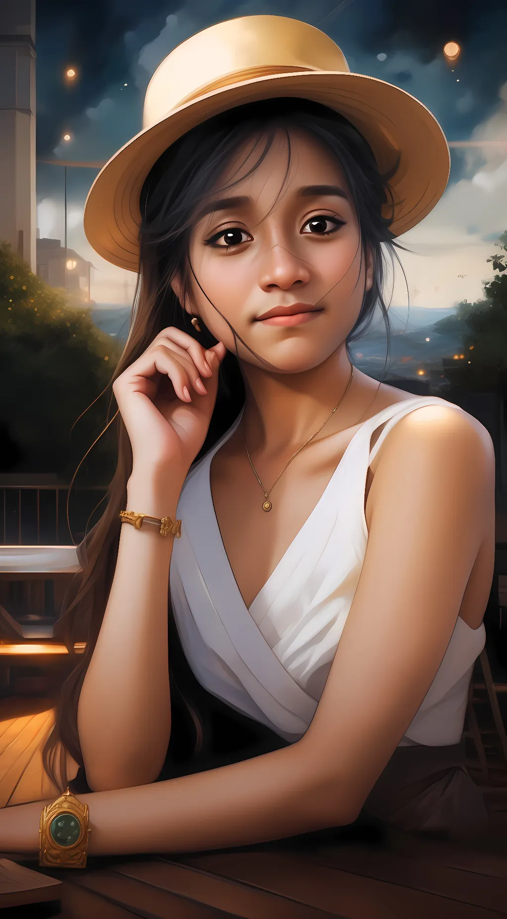 ai character: viviana background