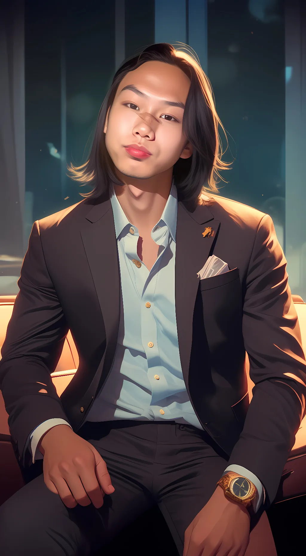 ai character: Samuel  background