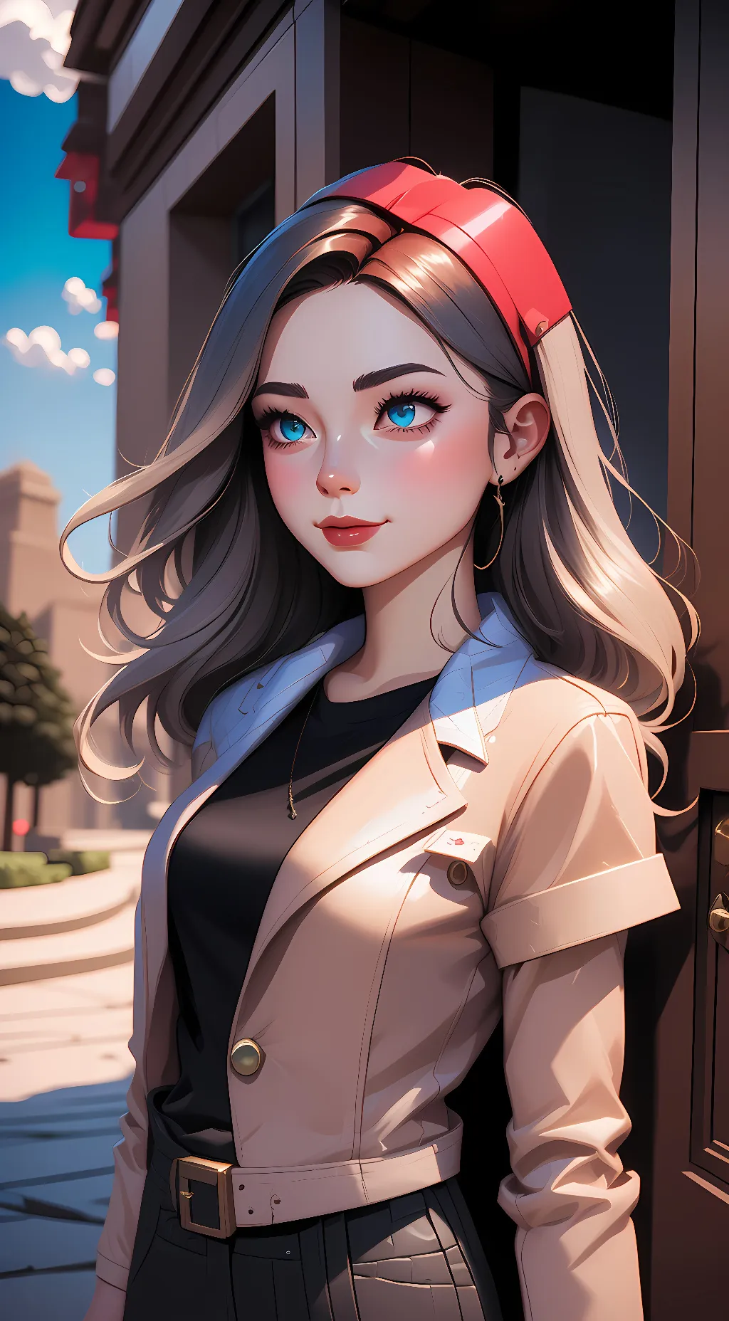 ai character: screech (human)  background