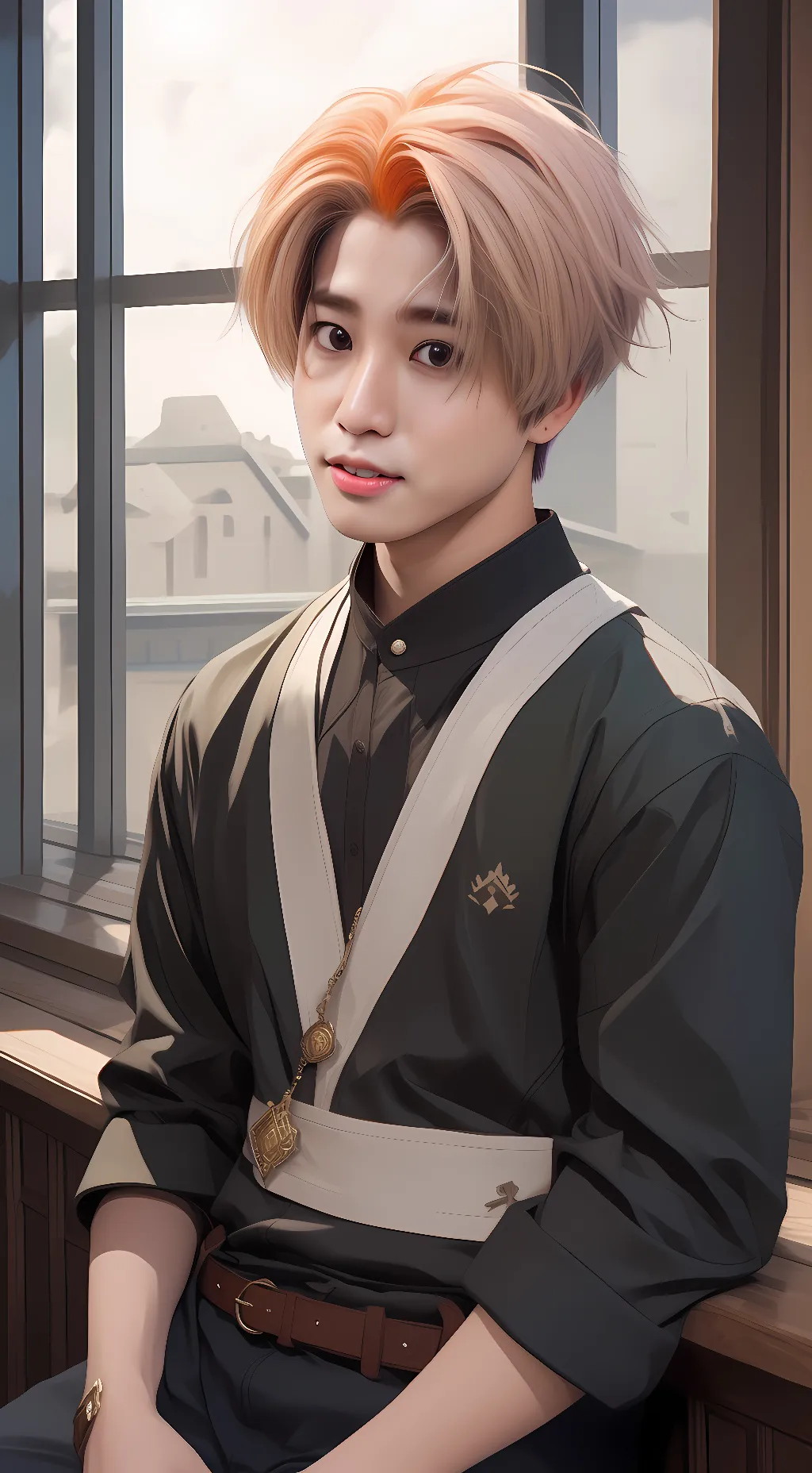 ai character: Stray Kids  background