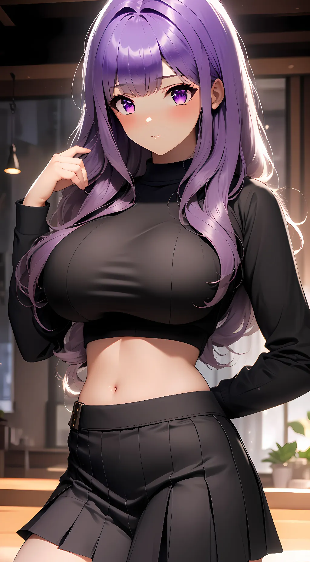 ai character: Kani Shio background