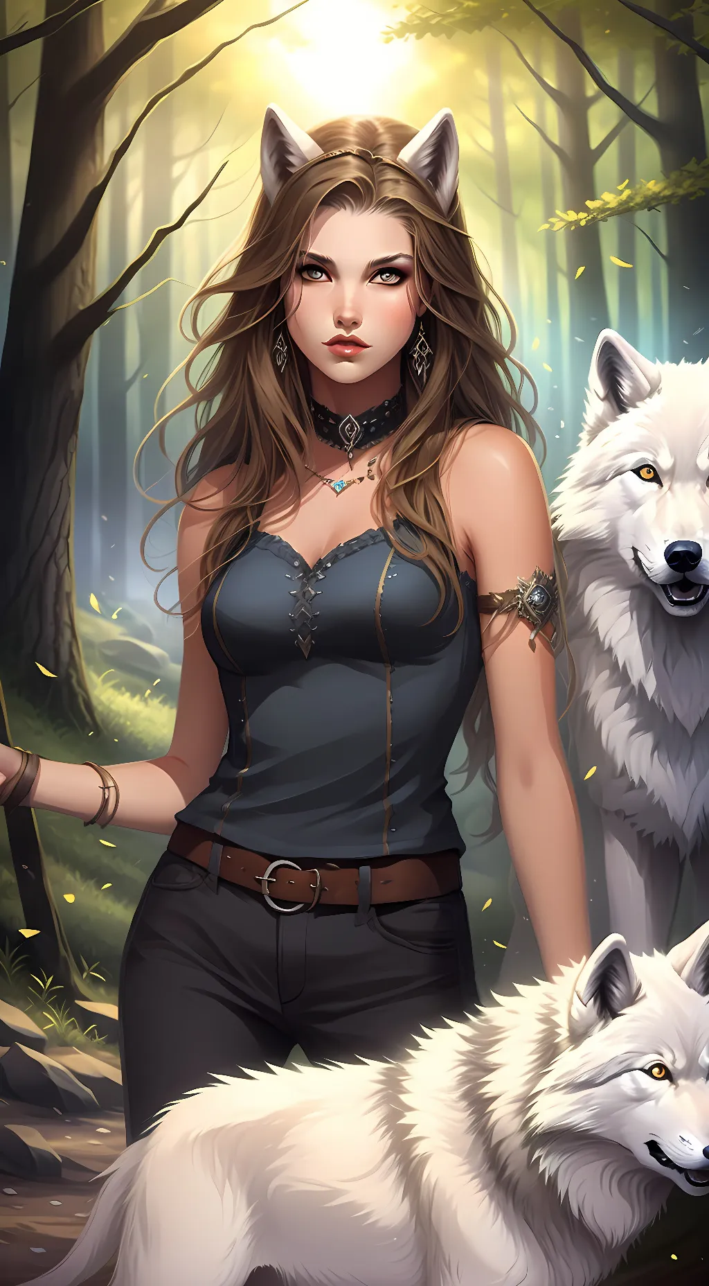 ai character: lizz background