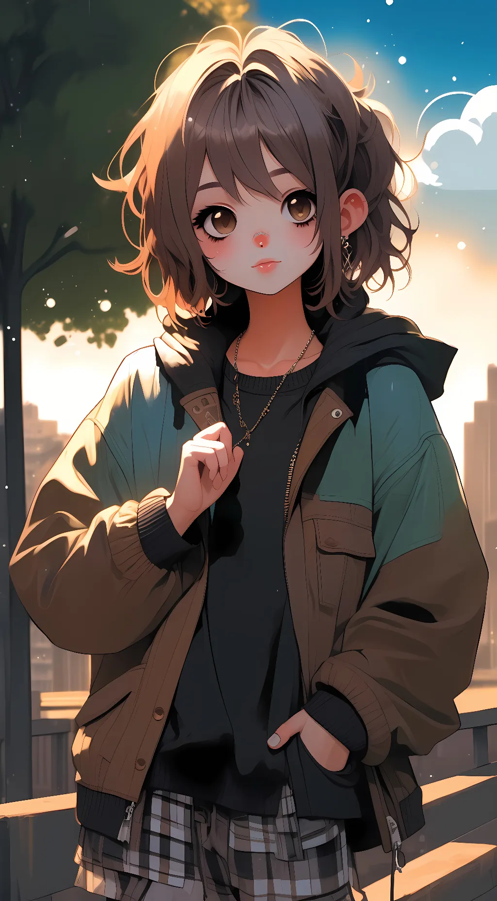 ai character: lana background