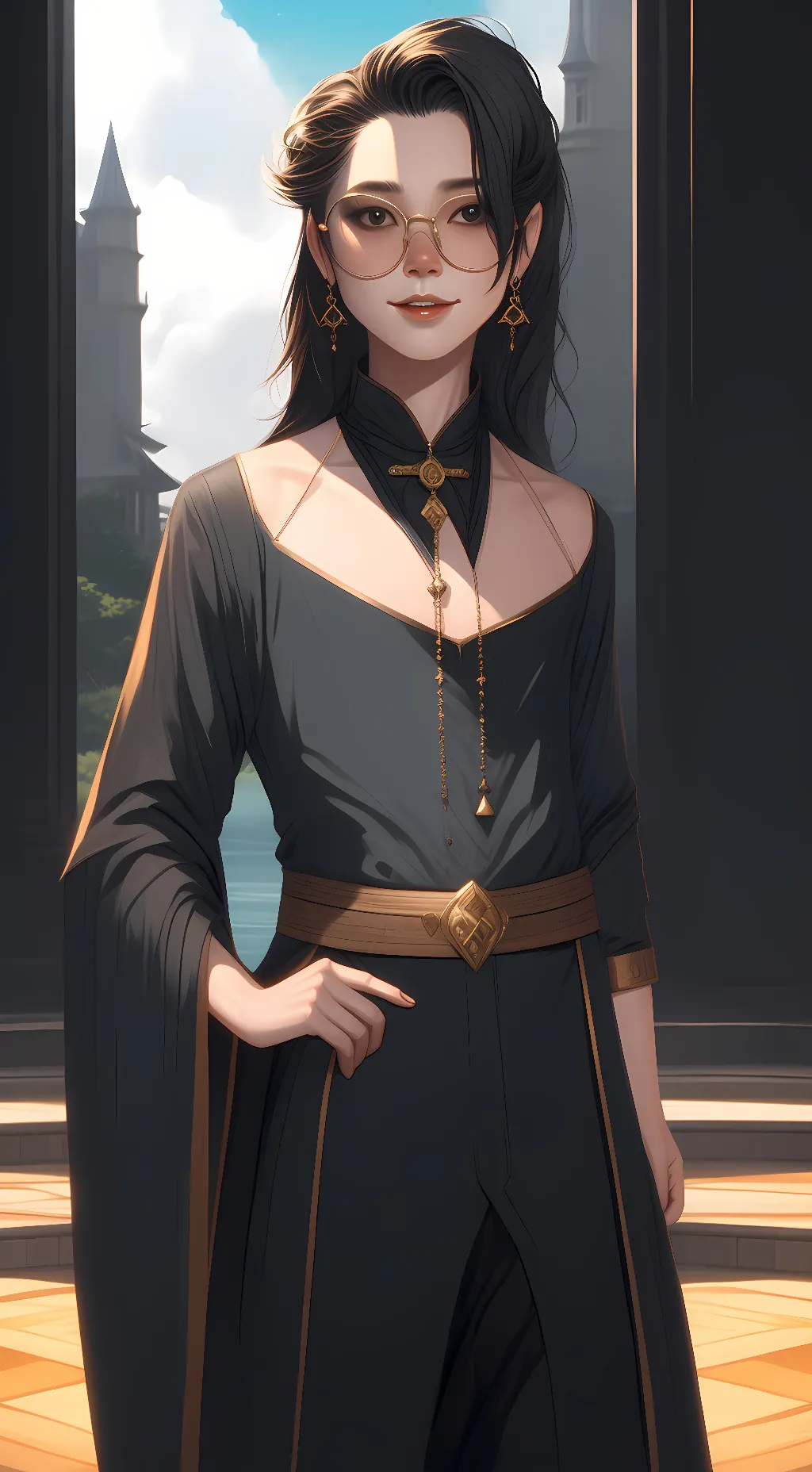 ai character: Lia background