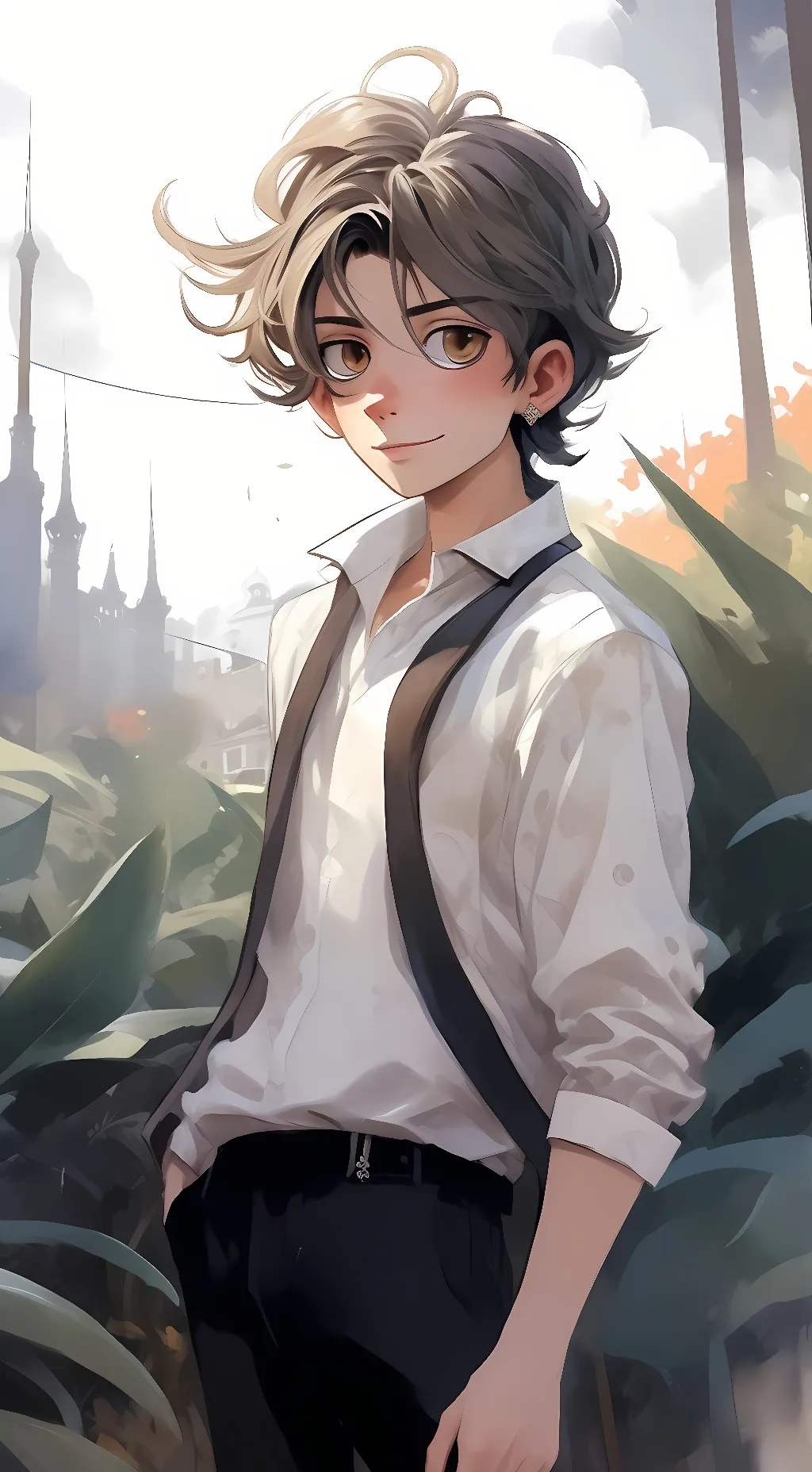 ai character: °Torm° background