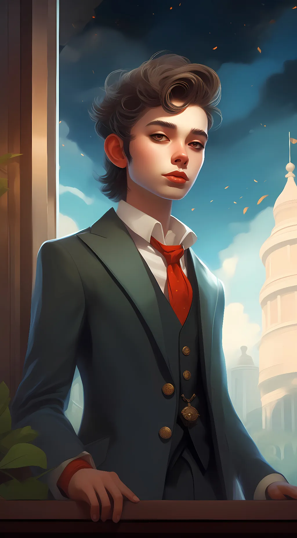 ai character: dinoboy2013/tanner background