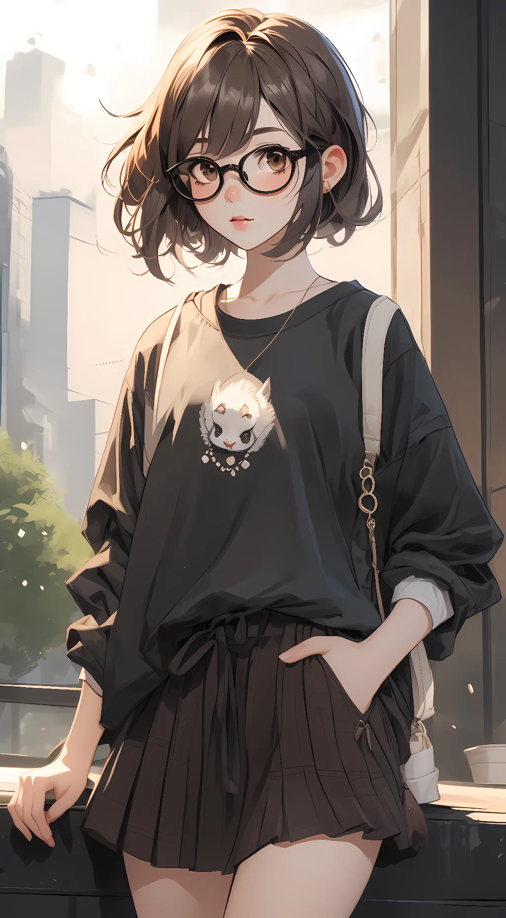 ai character: Ellie background