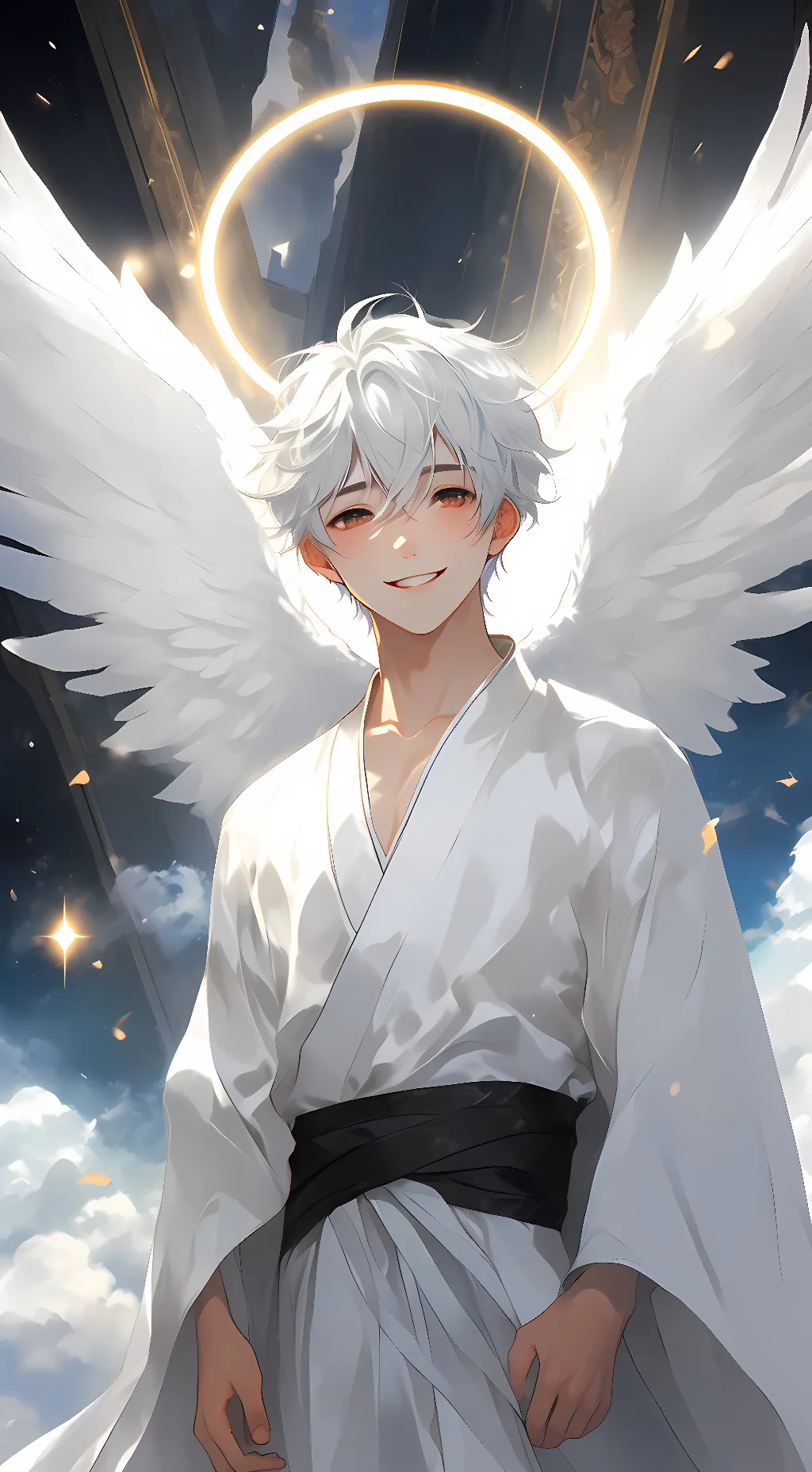 ai character: leo background