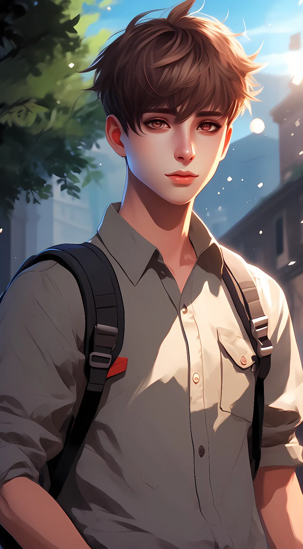 ai character: James <3 background