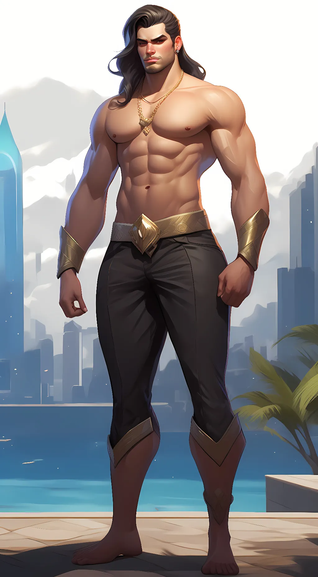 ai character: Zane background