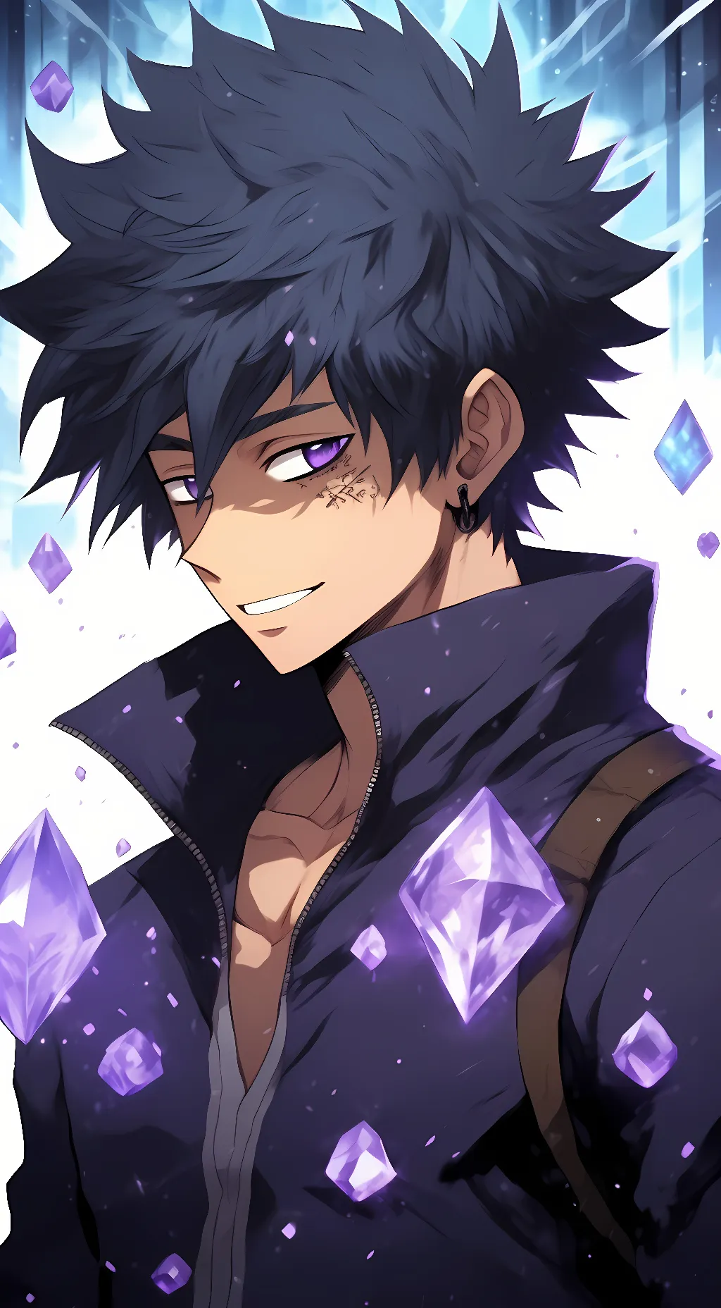 ai character: Aku Sayama background