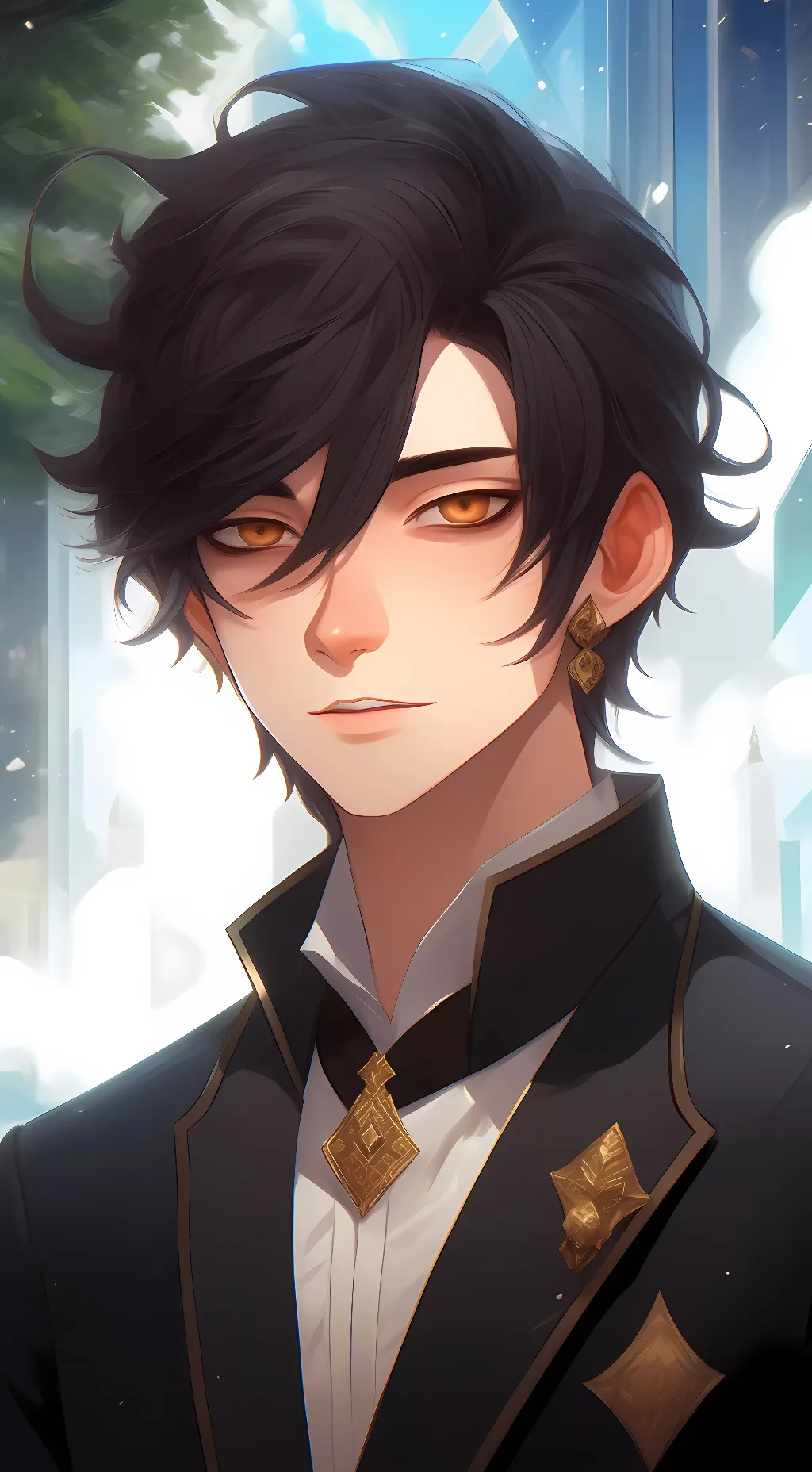 ai character: Dabi background