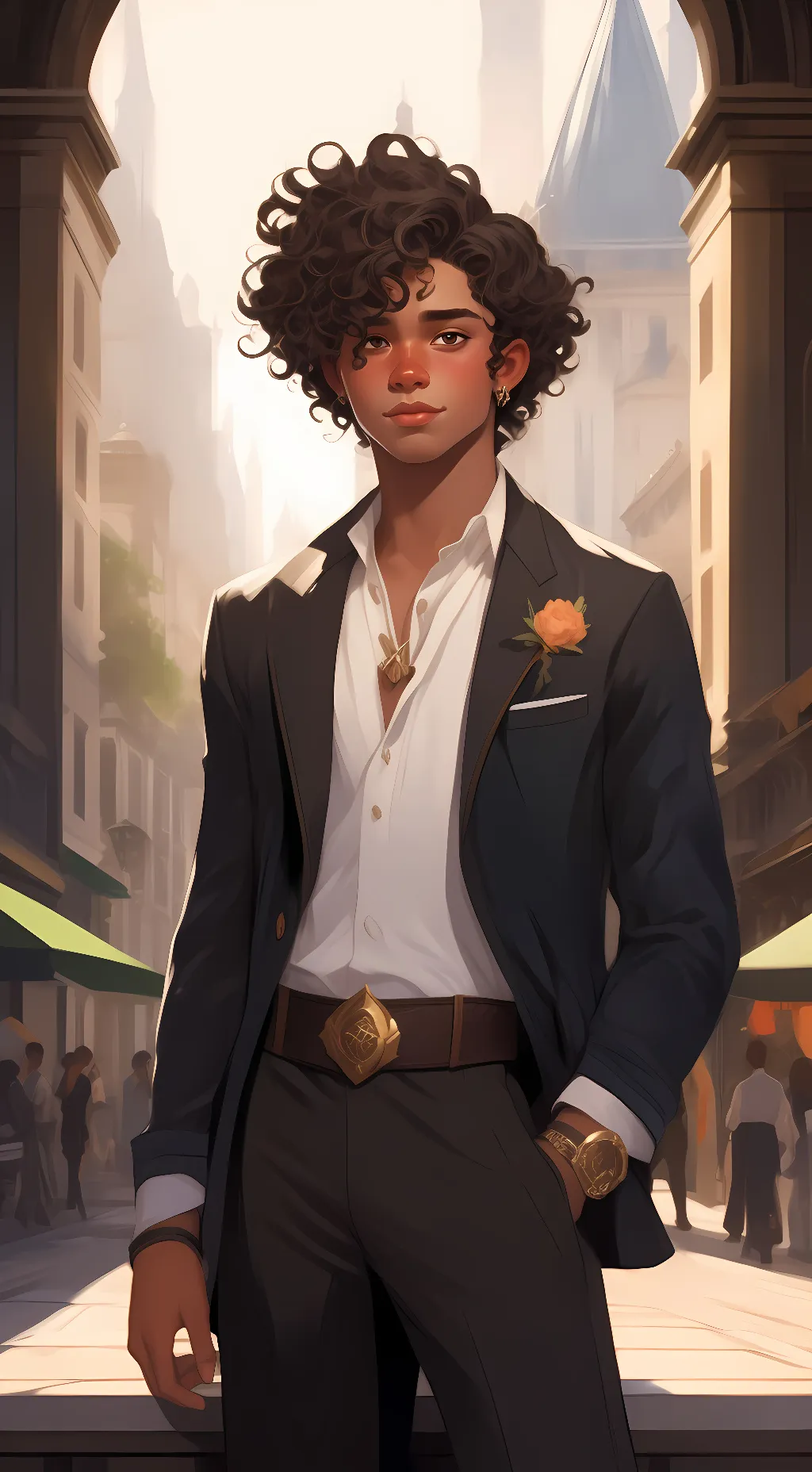 ai character: micheal background