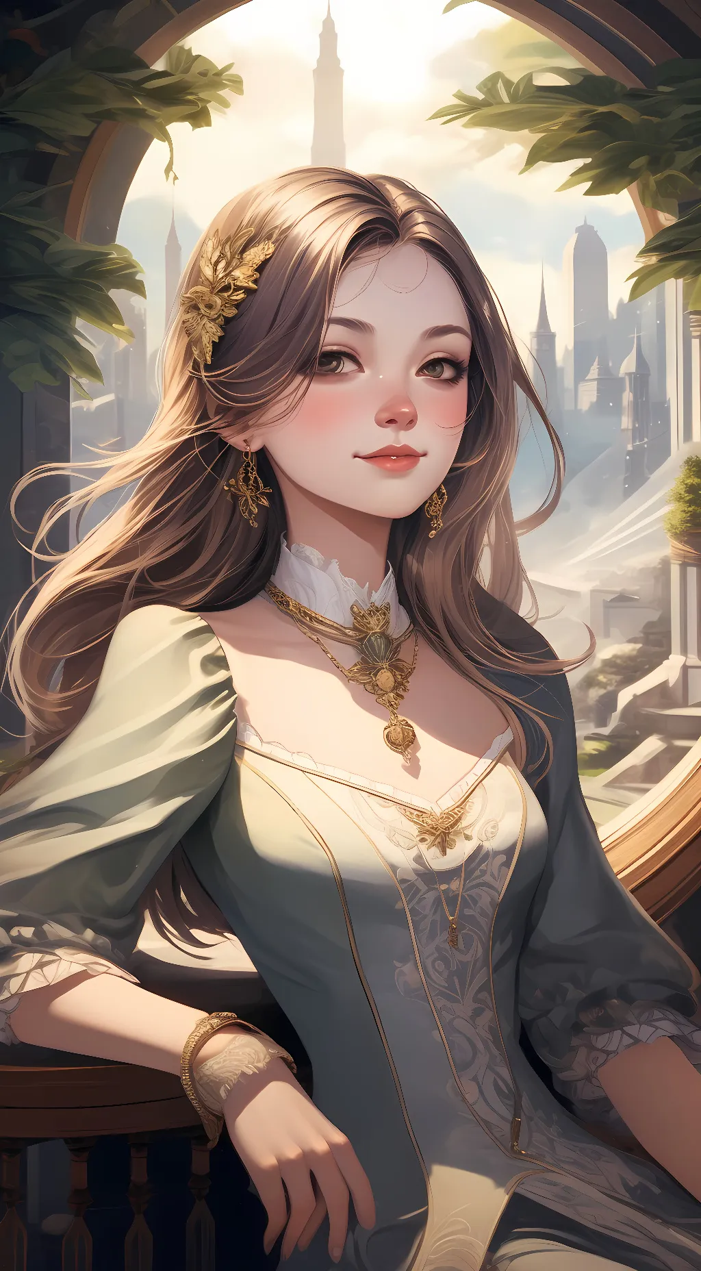 ai character: Ana Revore background