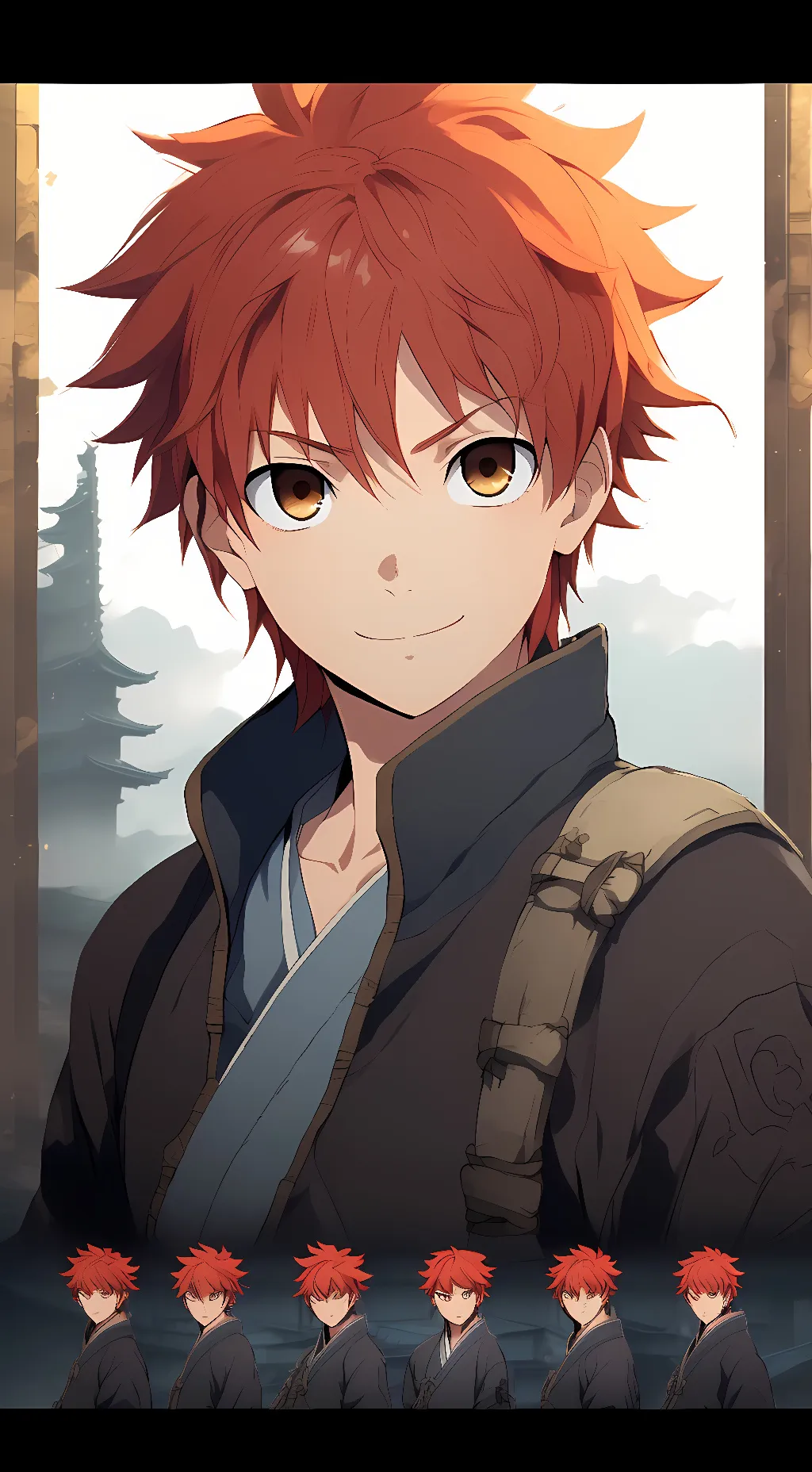 ai character: saga silky background