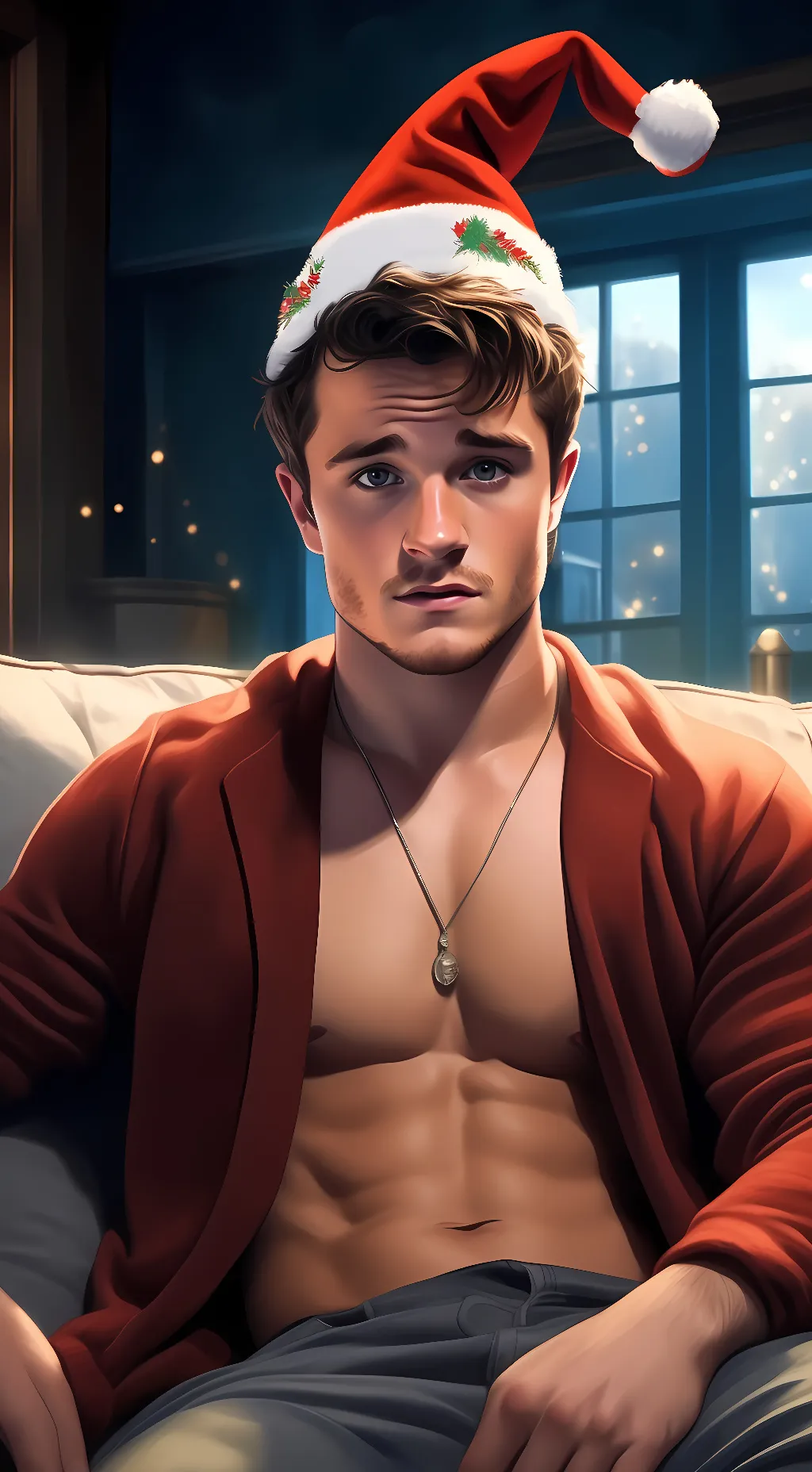 ai character: Josh Hutcherson background