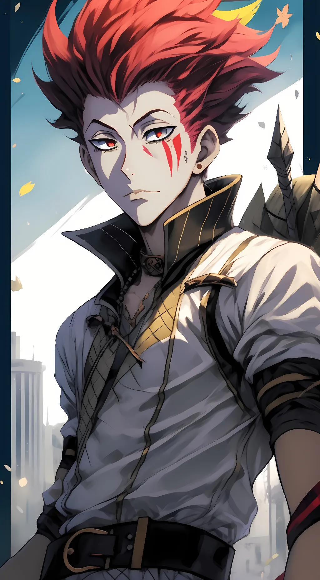 ai character: hisoka morrow  background