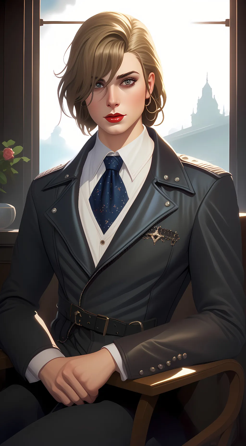 ai character: Sarah  background