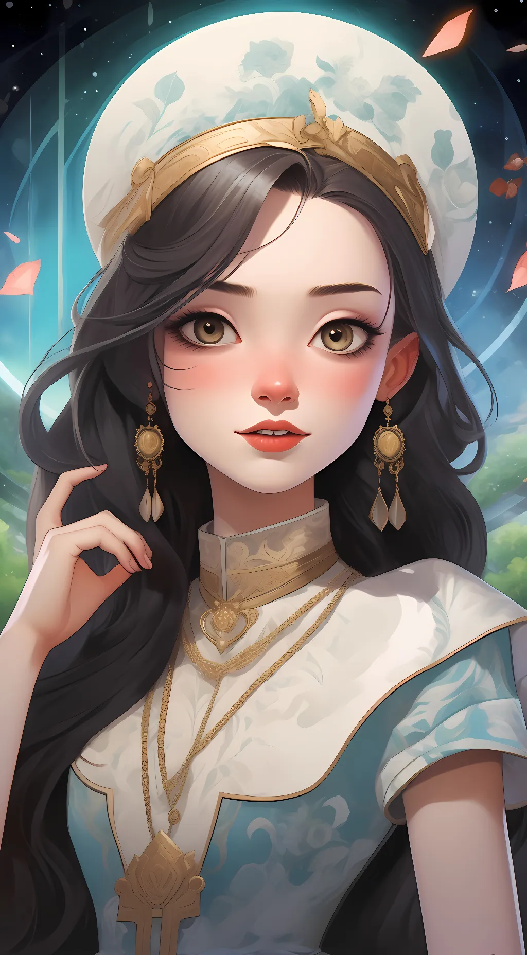 ai character: Amelia  background