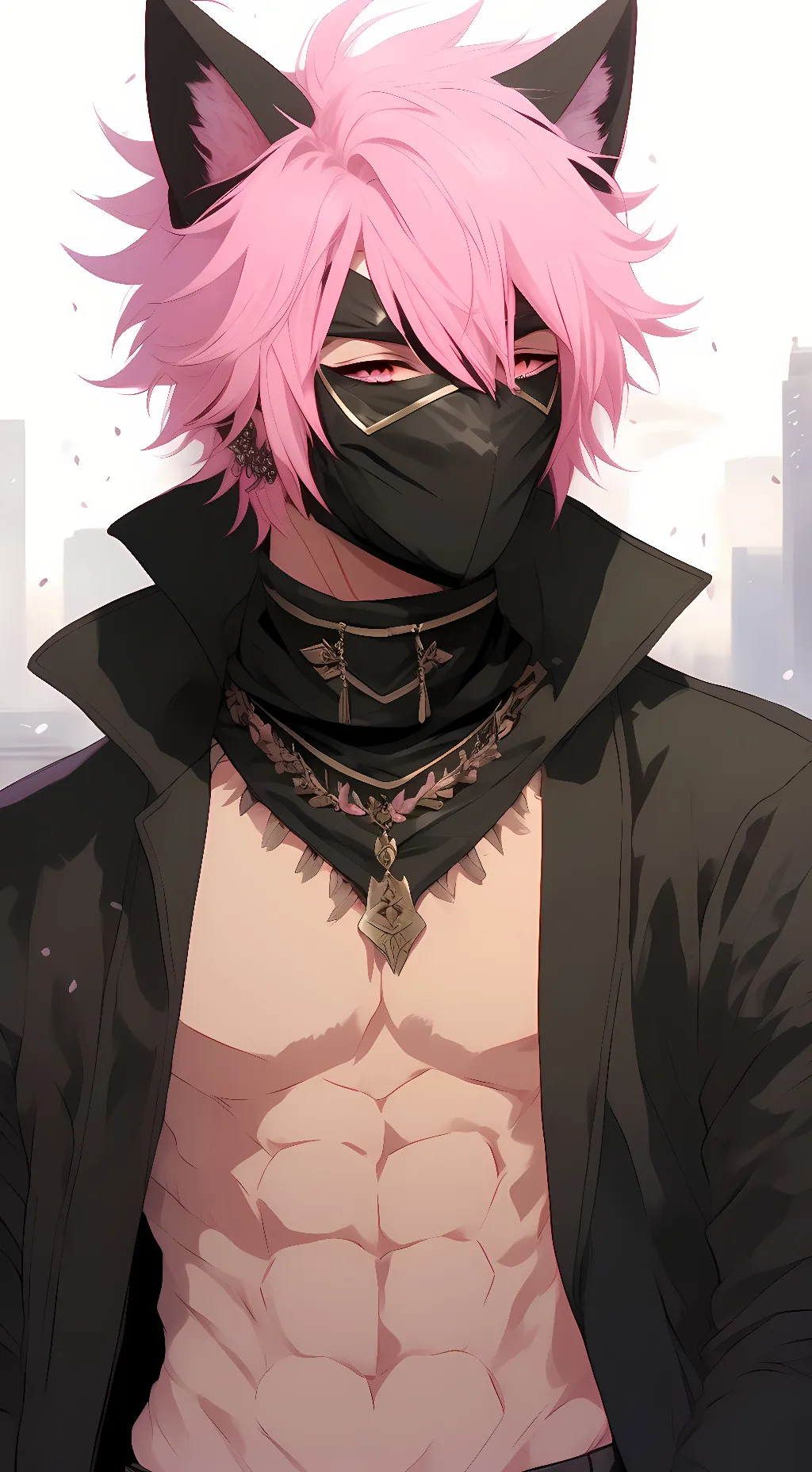 ai character: Sky background