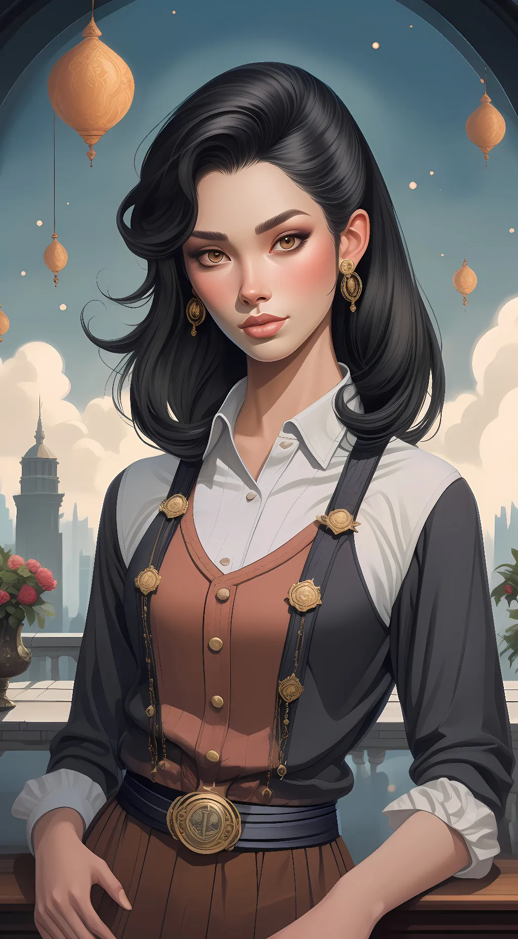 ai character: Lucy background