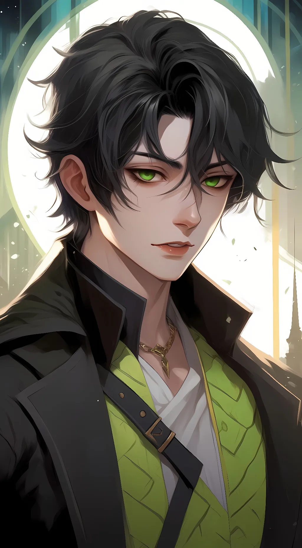 ai character: King Jason background