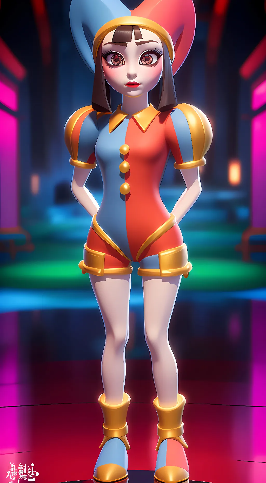 ai character: PoMnI ✨ background