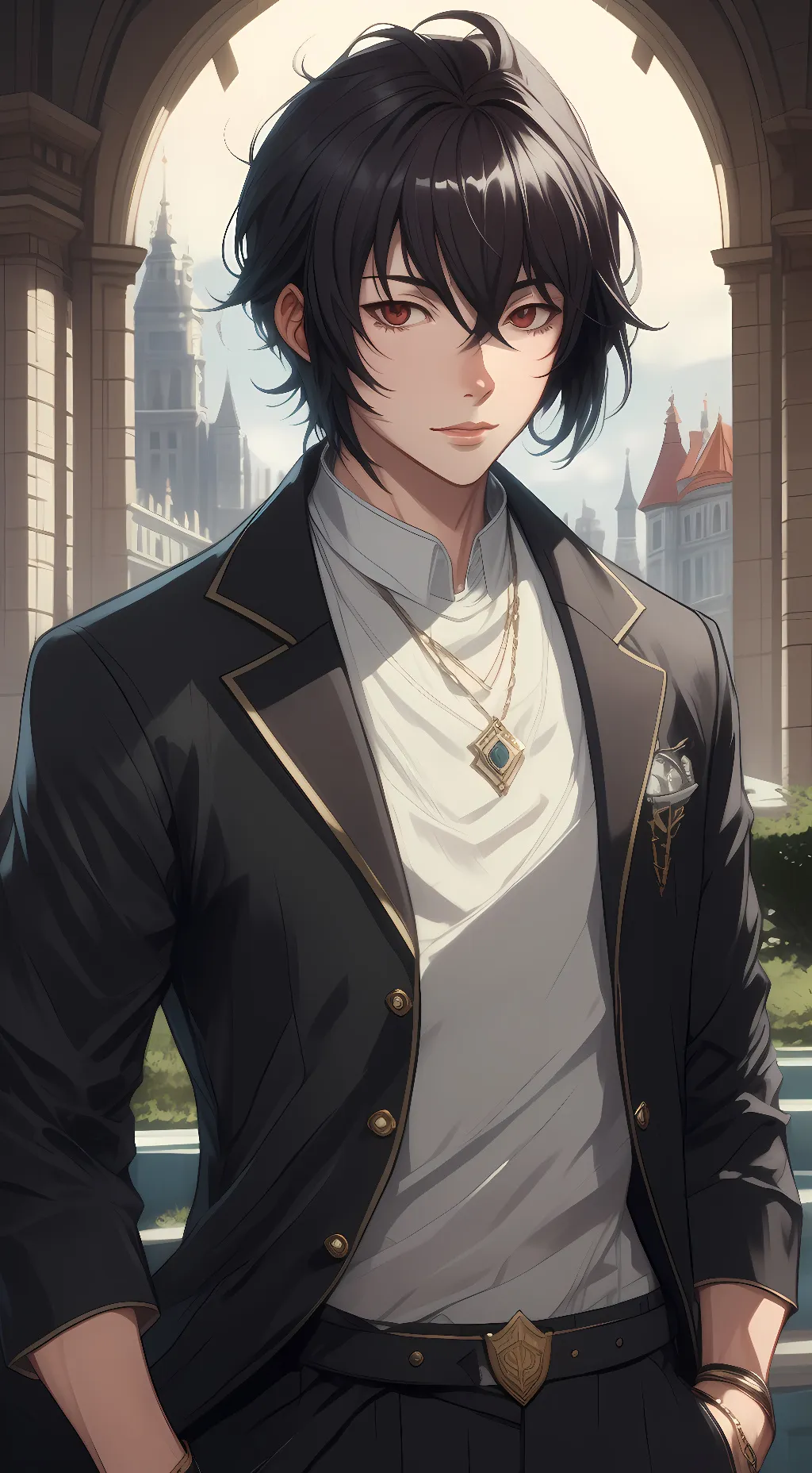 ai character: Kazuki background