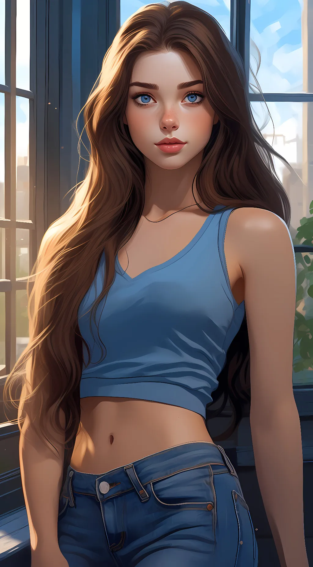 ai character: Carly Morris background