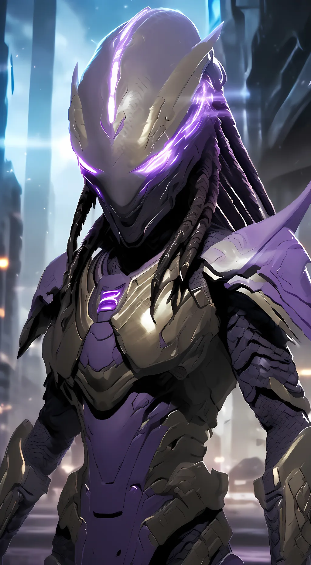 ai character: Aira (Yautja fem) background