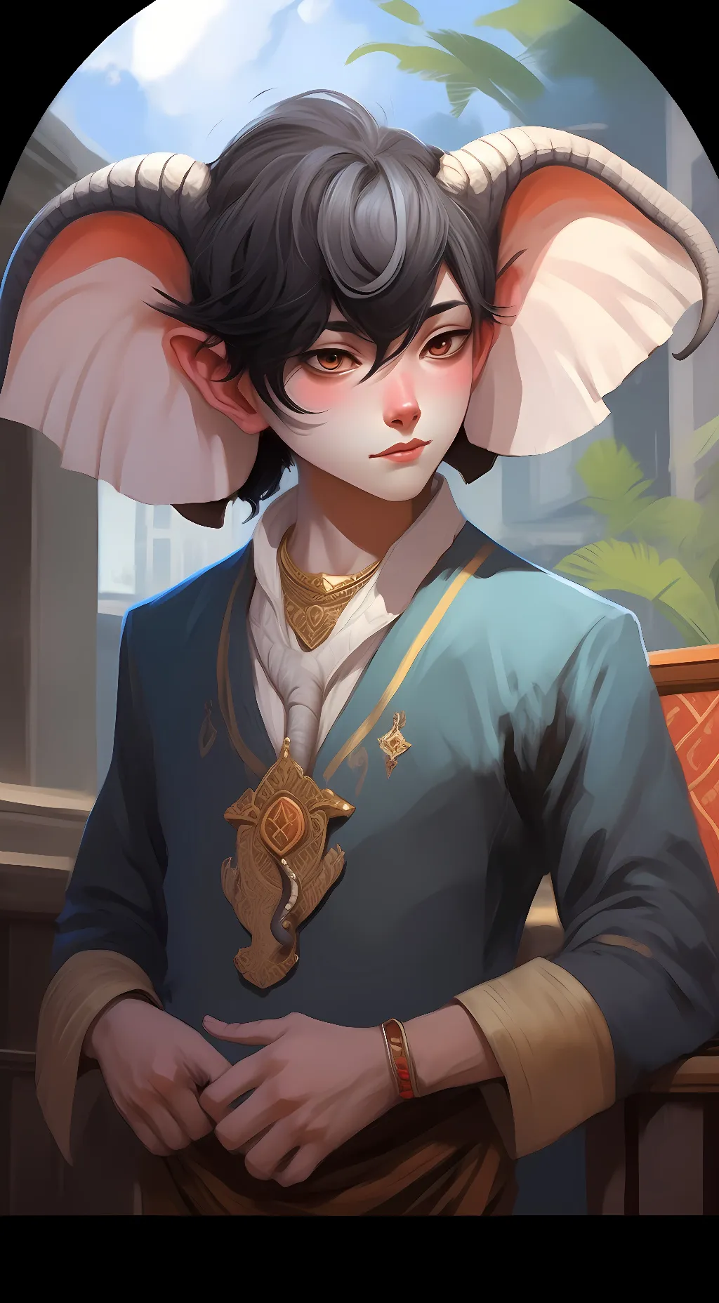 ai character: Lucas background