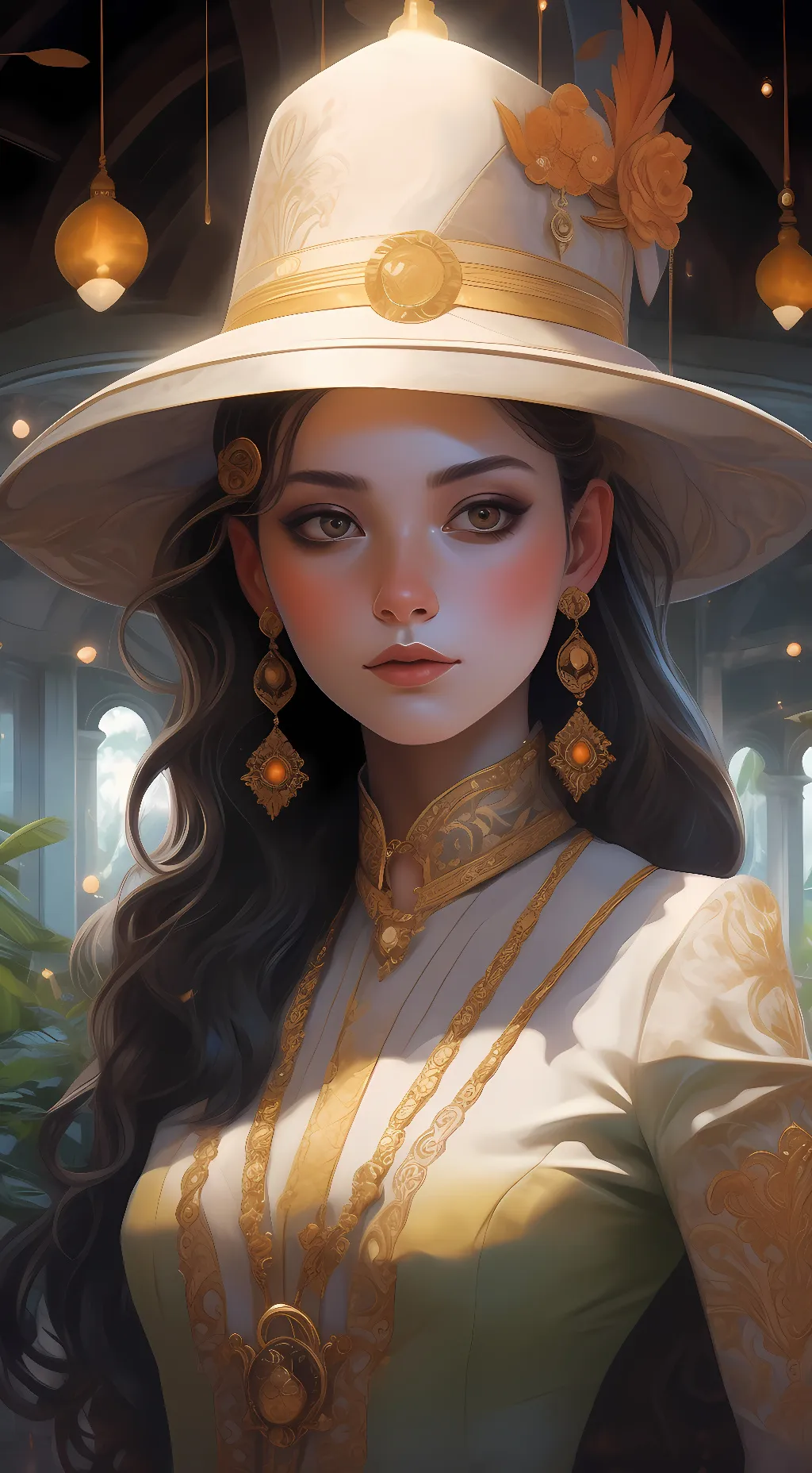 ai character:  Every Thing Queen background