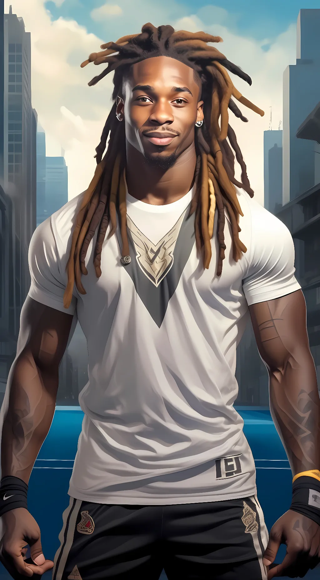 ai character: Tyreek Hall background