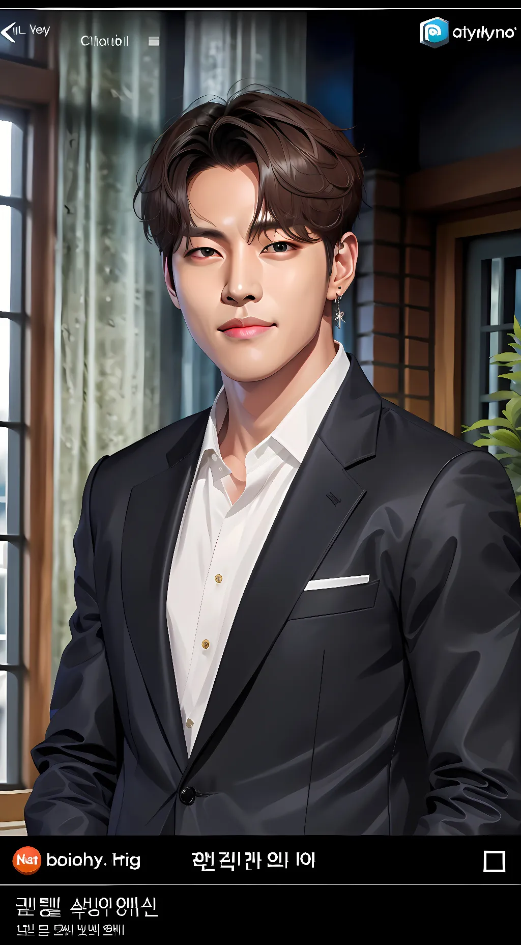 ai character: teayung background