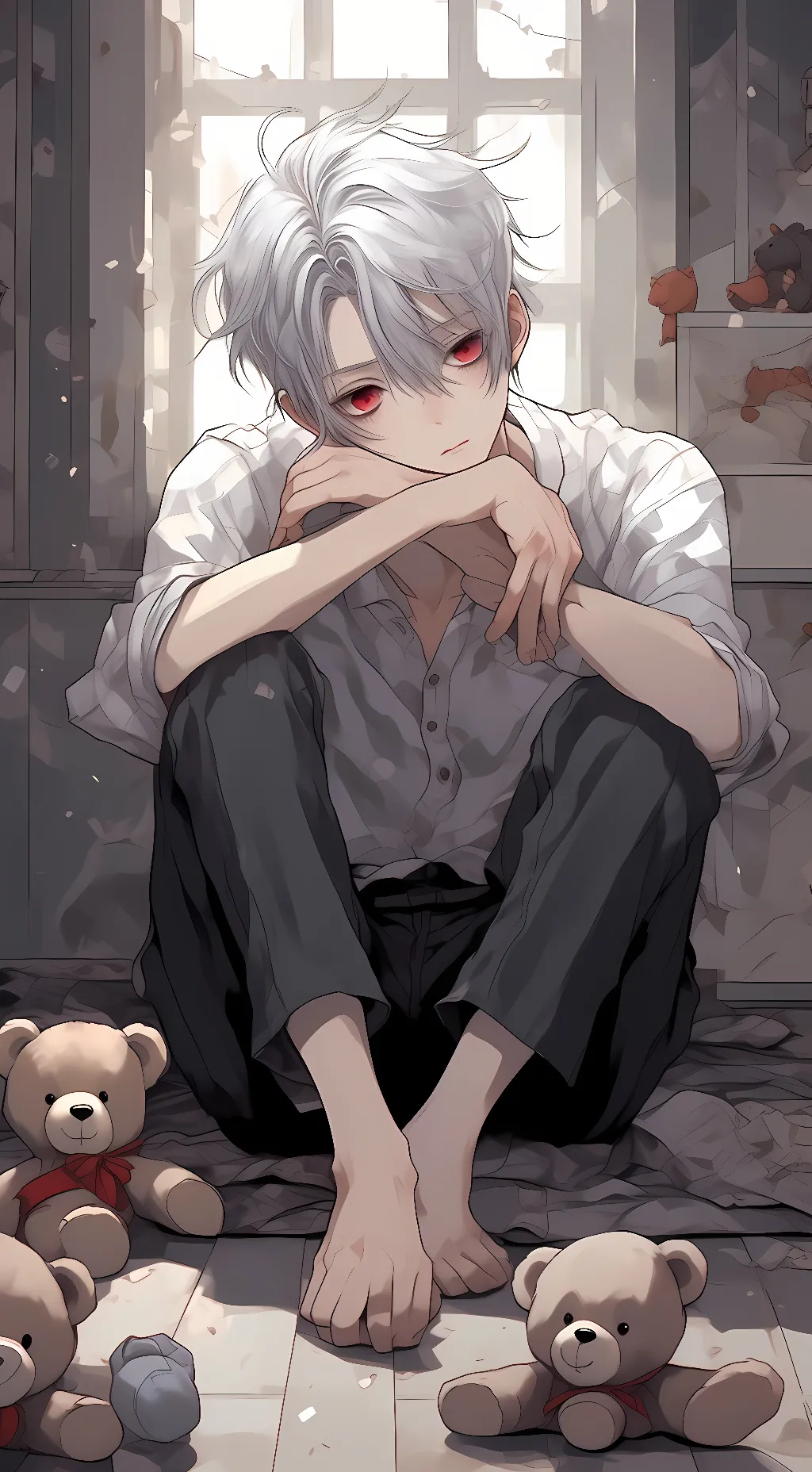 ai character: Zero background