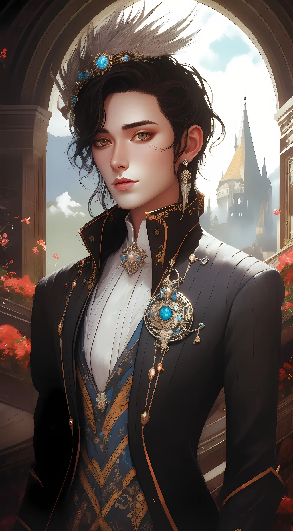 ai character: Cheuby Hatt-Sanity background