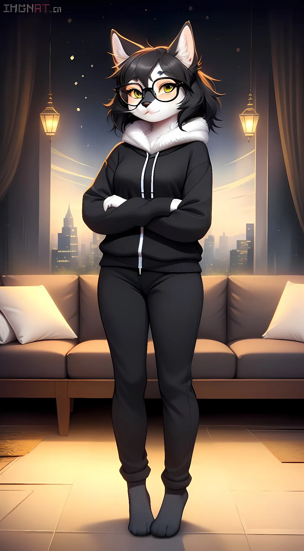 ai character: 002 / Cecilia background