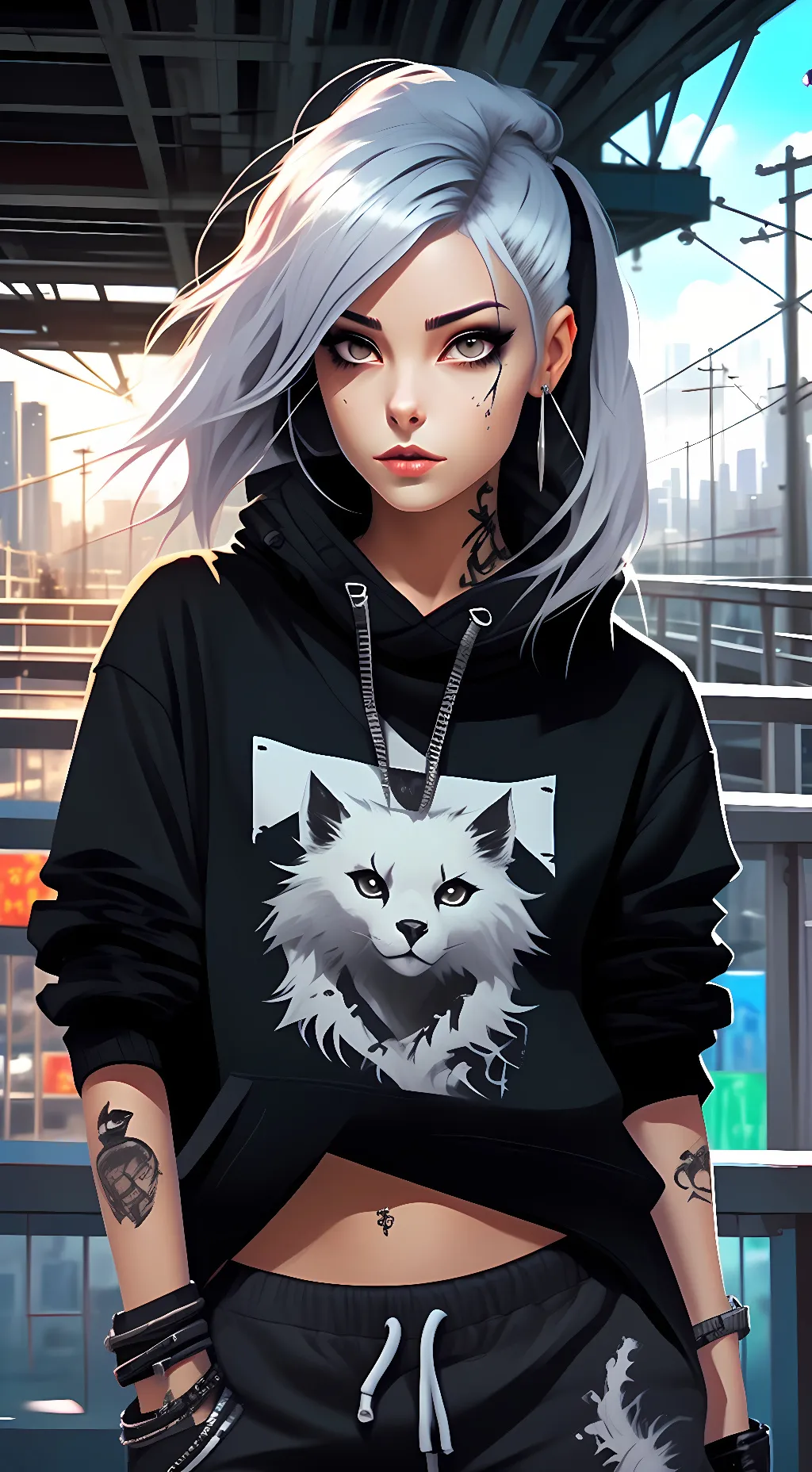 ai character: lura background