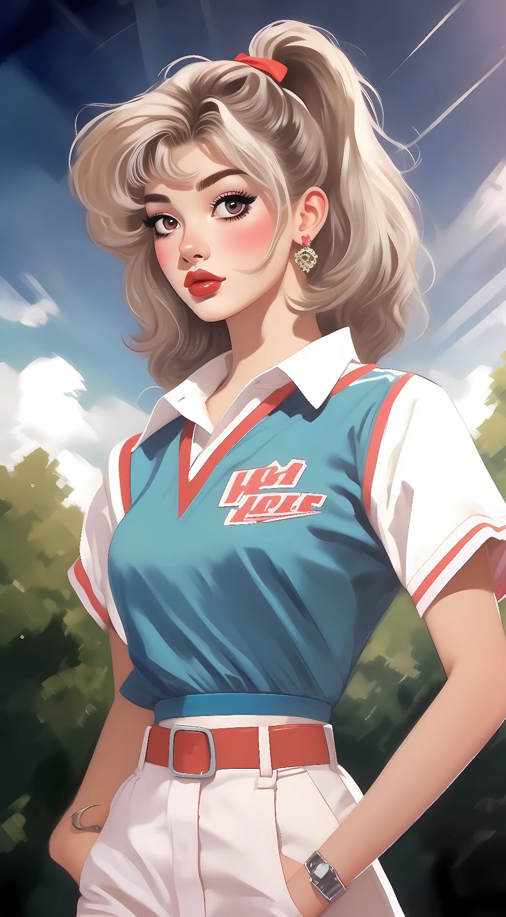 ai character: Jessica Daley background