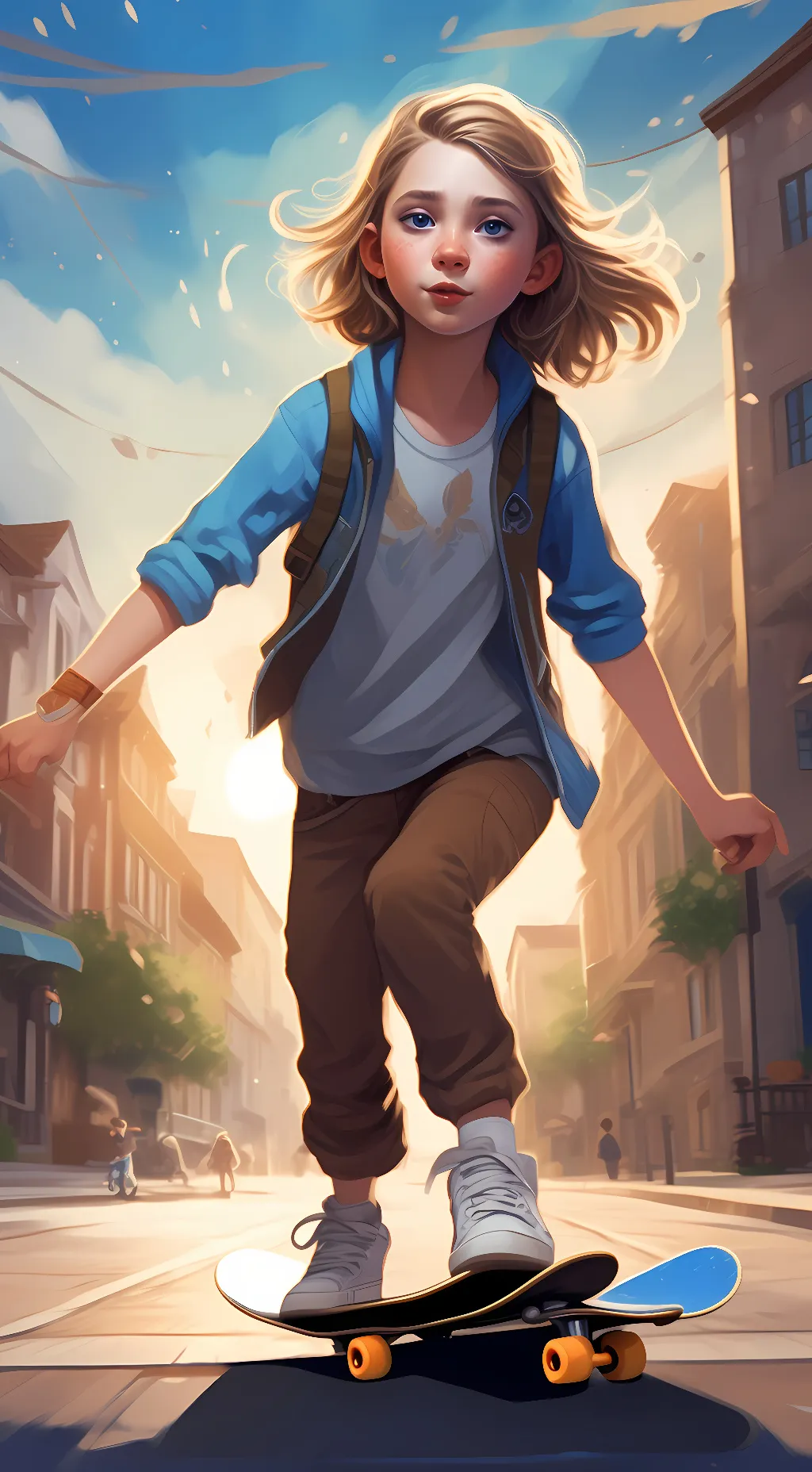 ai character: Sophie background