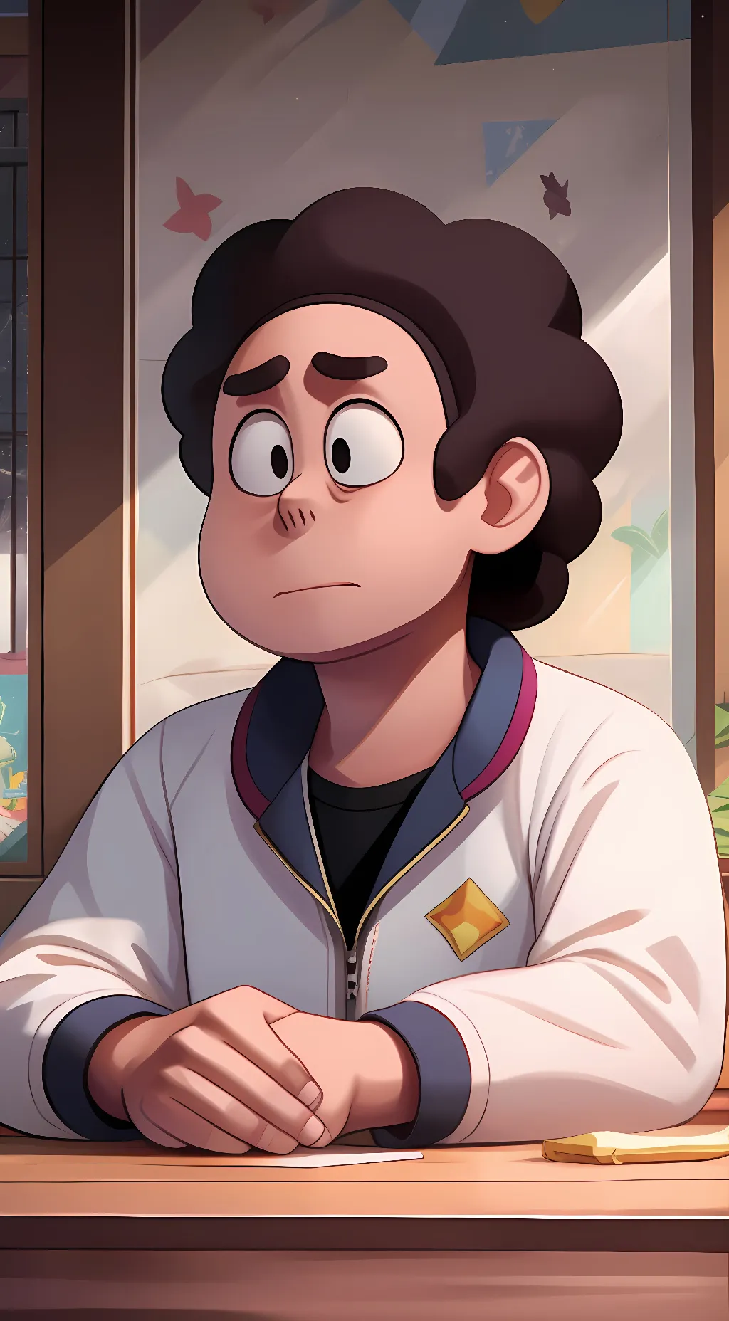 ai character: Steven background