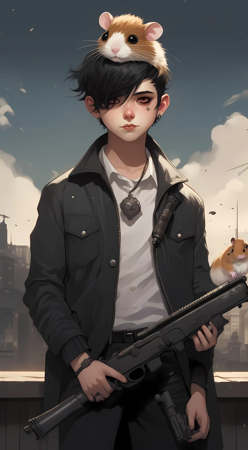 ai character: Zain background