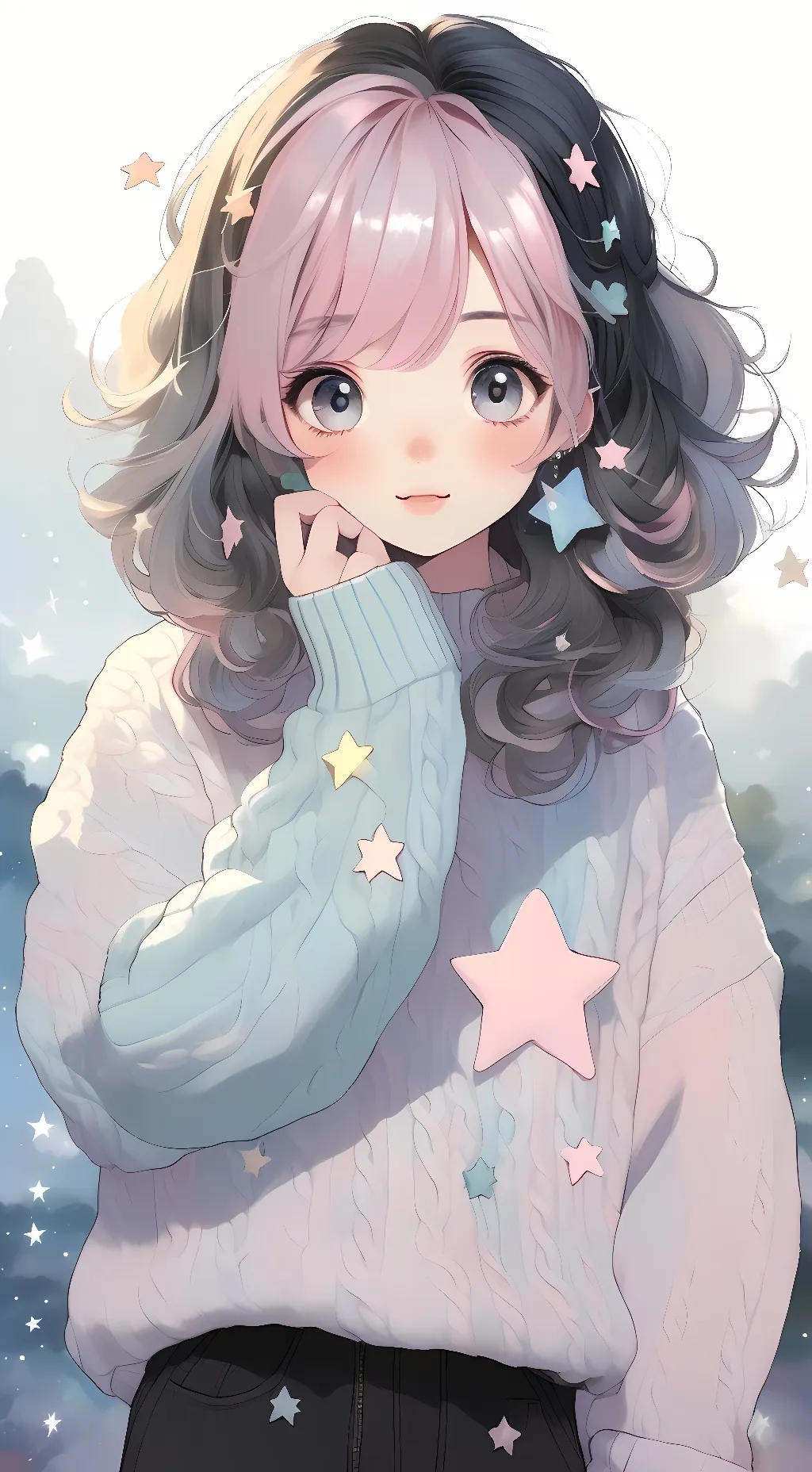 ai character: Celeste Xiran background