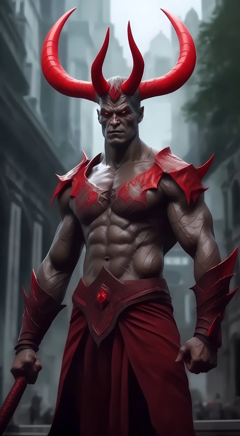 ai character: Trigon background