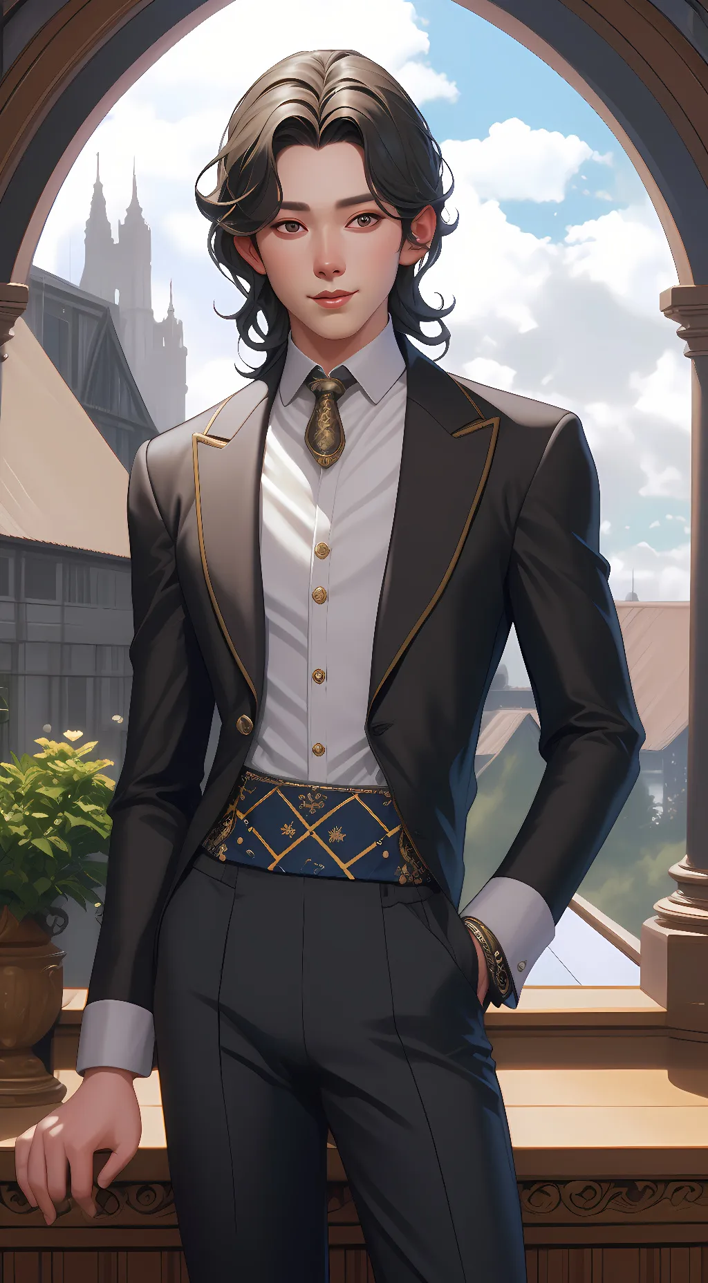 ai character: max background