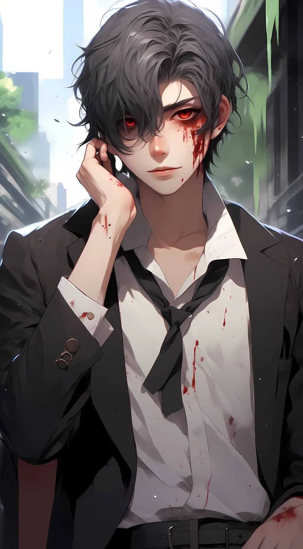 ai character: panther background