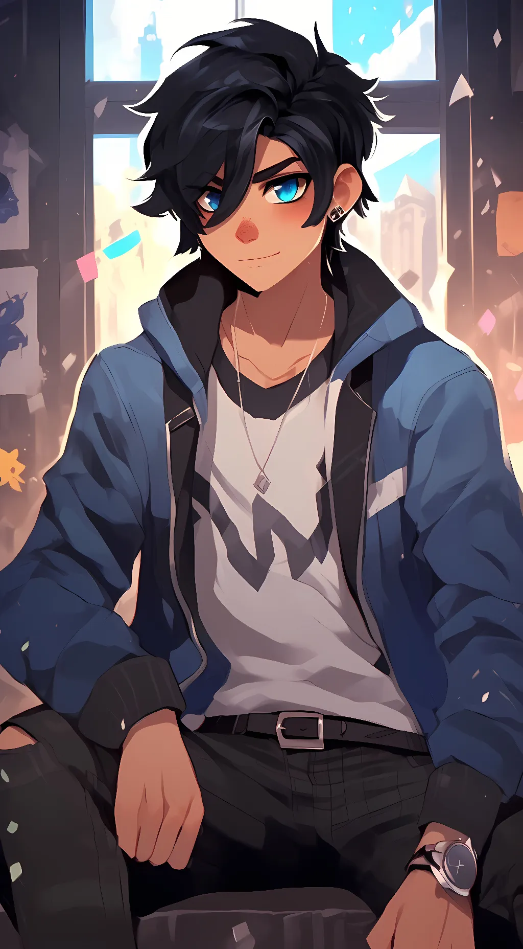 ai character: Gene background