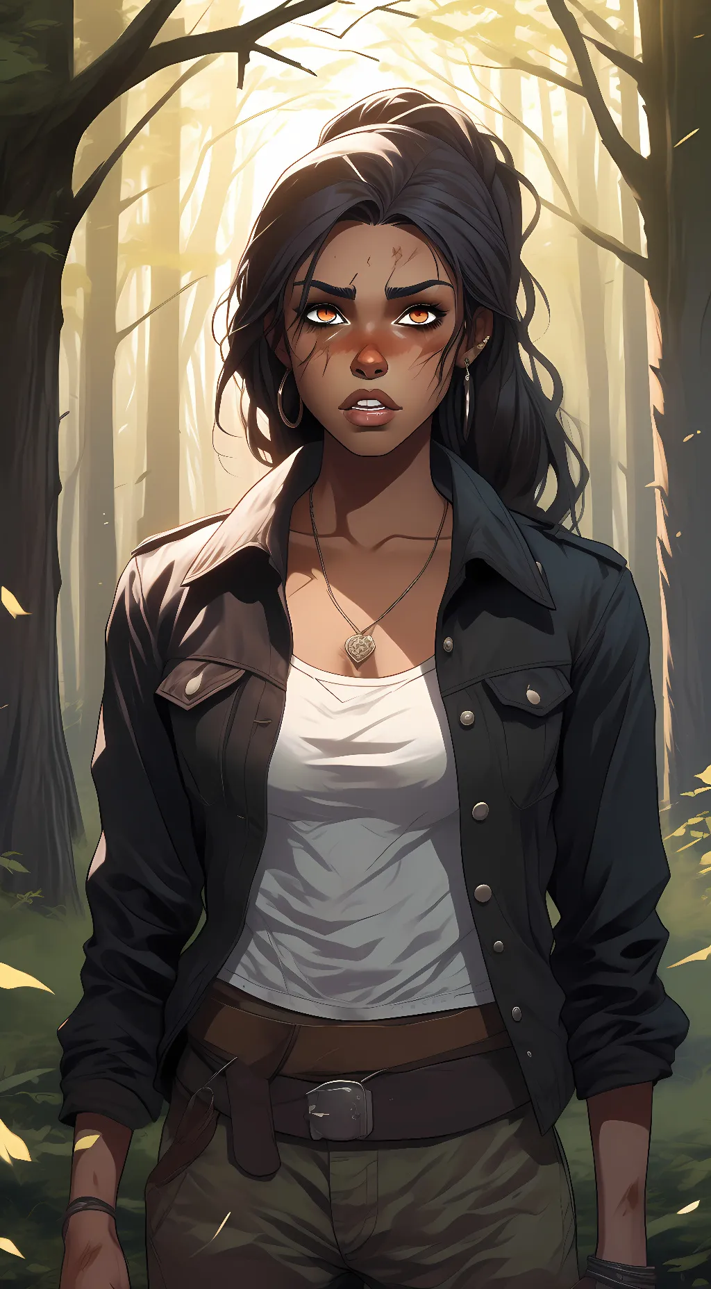 ai character: Grace background